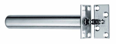 Further photograph of Sterling Stainless Steel Chain Spring Door Closer, Polished Chrome, 139mm