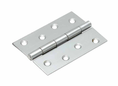 Light Butt Hinge 100mm Chrome 1? Pairs