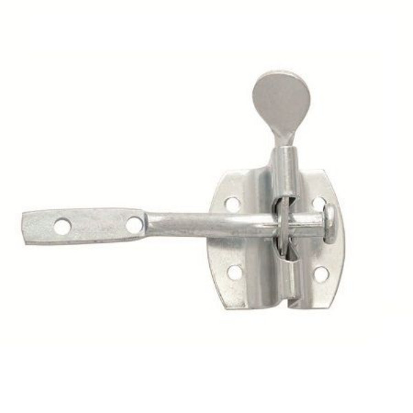 Photograph of Sterling Auto Gate Catch, Bright Zinc Plated, 10 Year Warranty, 58mm x 58mm