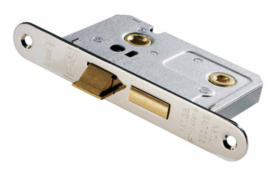 Further photograph of Easi-T Bathroom Lock 2?" Nickel