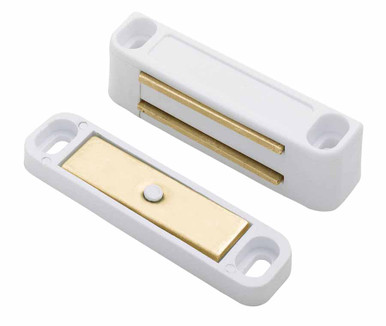 Further photograph of Magnetic Catch Large White (Pack of 2)