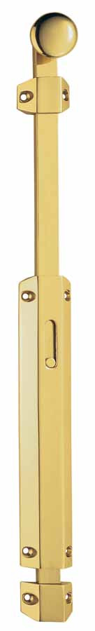 Photograph of Surface Bolt with Extruded Flat Keepers Brass