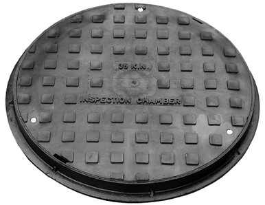 Further photograph of Manhole Cover & Frame 450mm A15 Castlid Plastic Frame PPIC