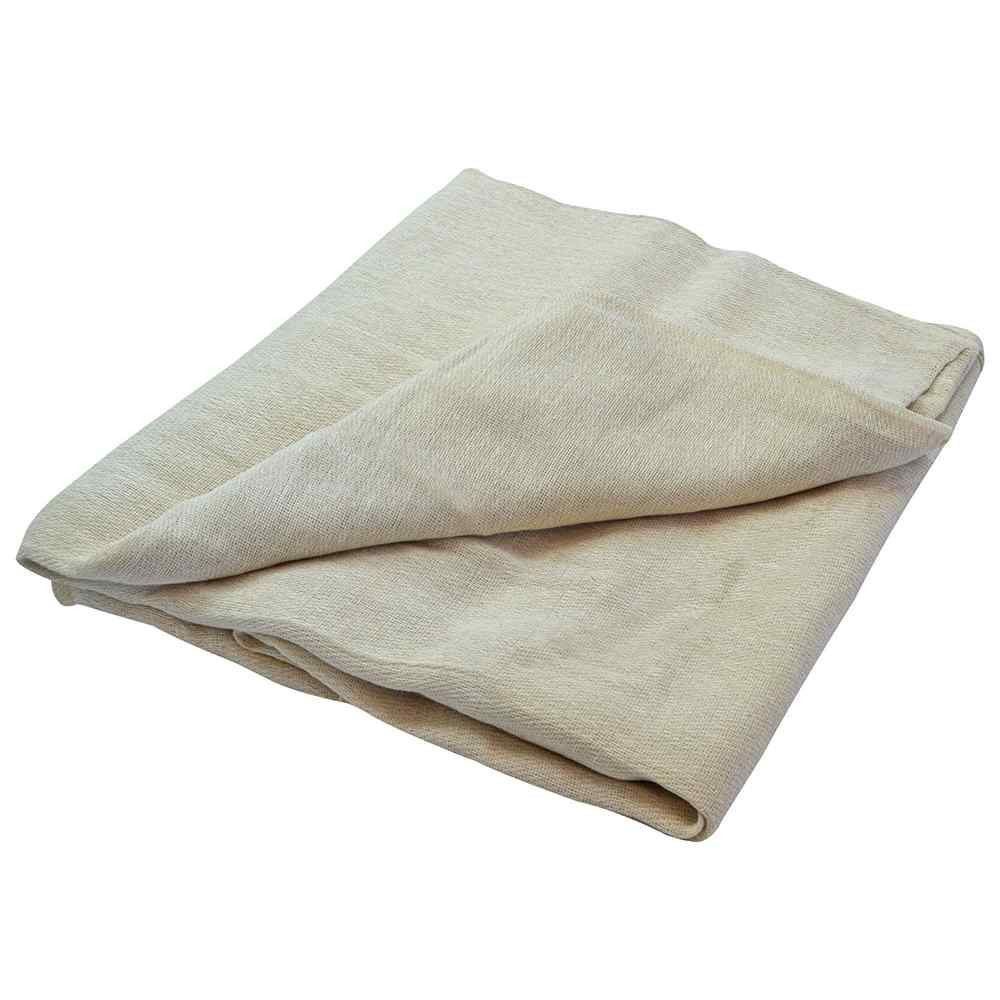 Photograph of Faithfull Cotton Dust Sheet 3.6m x 2.7m, Professional Quality, 1.4kg