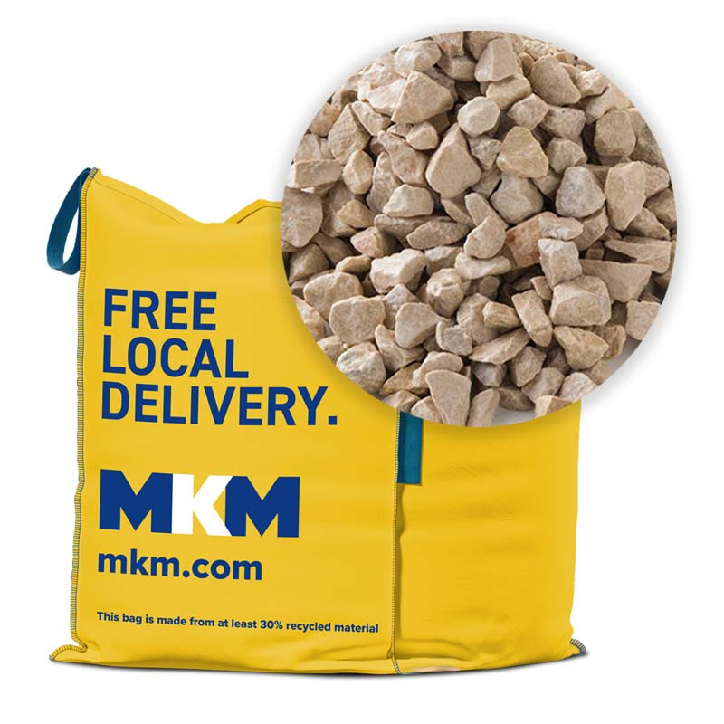 Photograph of Yorkshire Cream Chippings 20mm Bulk Bag