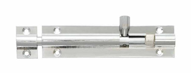 Sterling Surface Bolt, Chrome Plated, 10 Year Warranty, 15mm, 10mm, 76mm