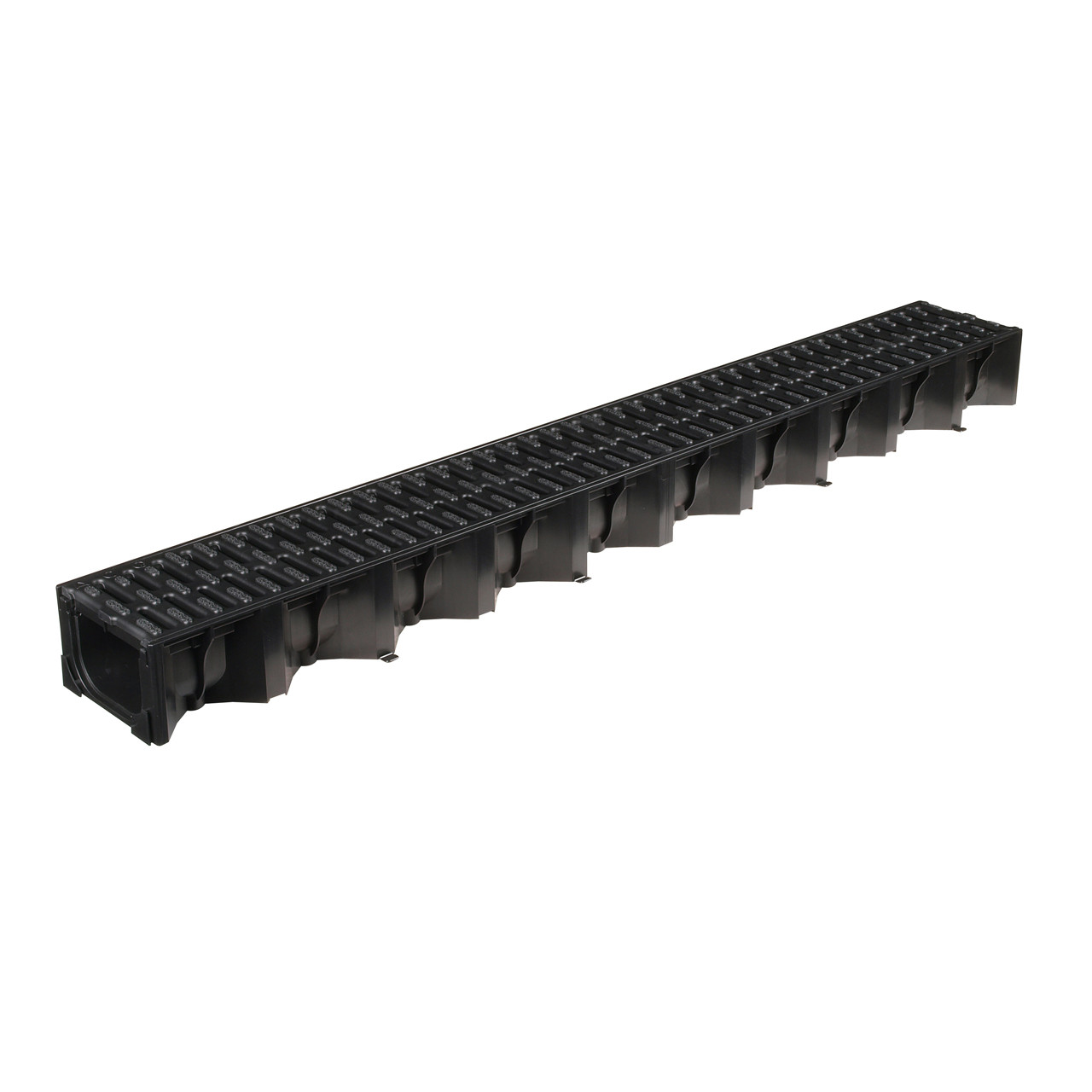 Photograph of ACO HexDrain Channel With Black Plastic Grating