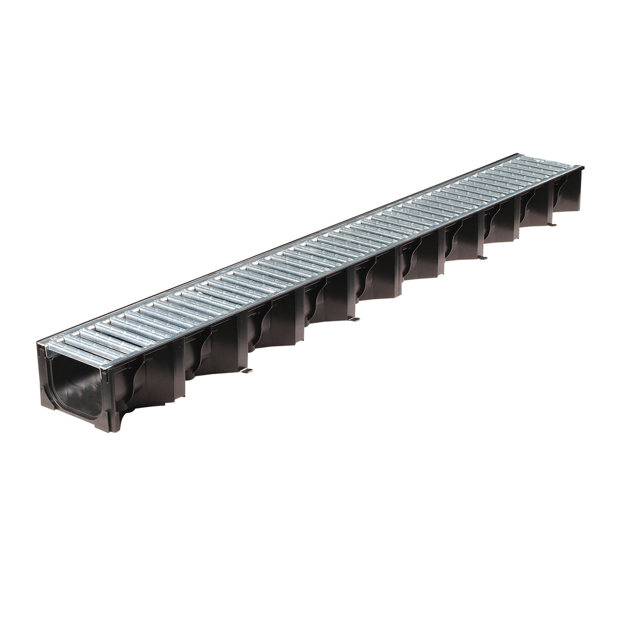 Photograph of ACO HexDrain Channel With Galvanised Steel Grating