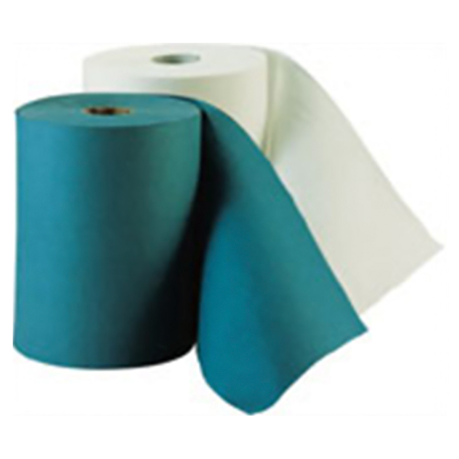Photograph of Arco Paper Towel Blue Roll 1 Ply 20cm x 150m