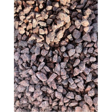 20mm Scottish Red Granite Chips Bulk Bag product image