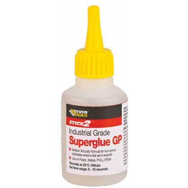 Everbuild Industrial Superglue General Purpose 20g