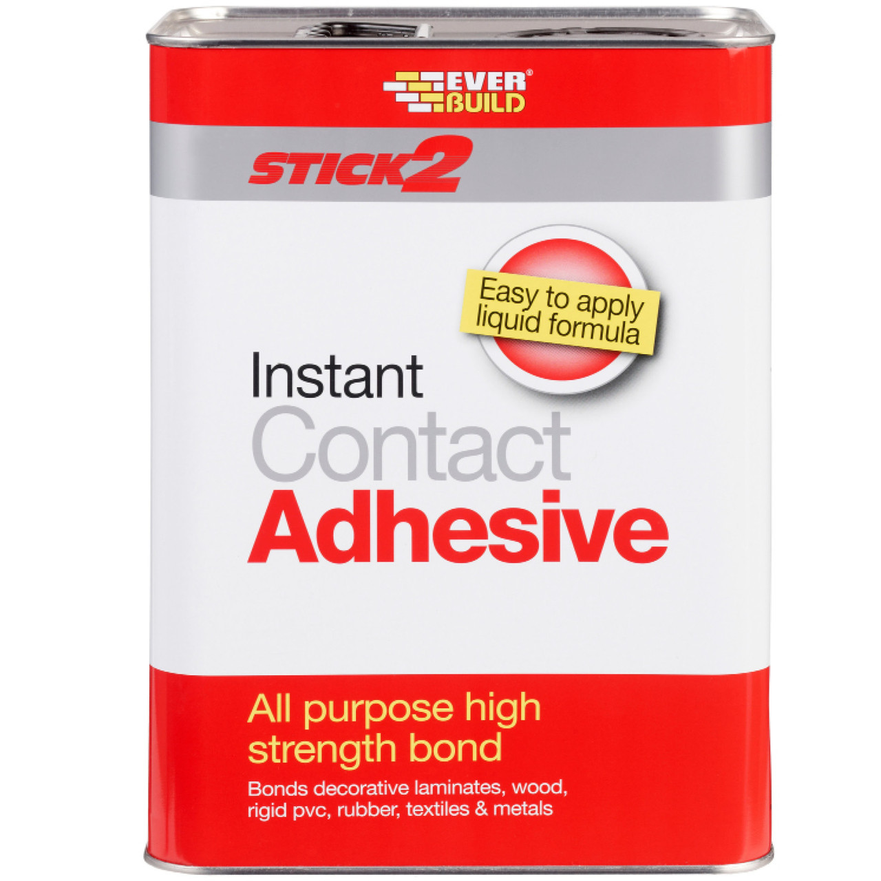 Photograph of Everbuild Stick 2 All Purpose Contact Adhesive 5Ltr