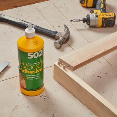 Further photograph of Everbuild 502 Wood Adhesive 500ml