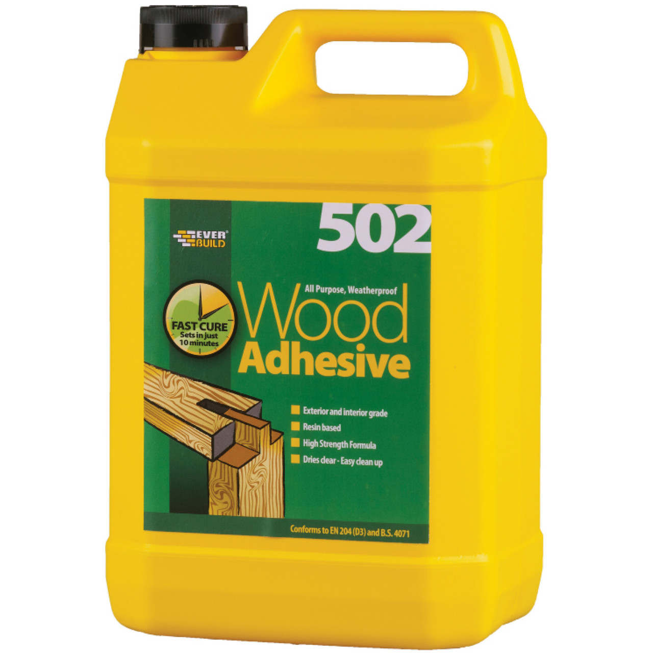 Photograph of Everbuild 502 Wood Adhesive 5Ltr