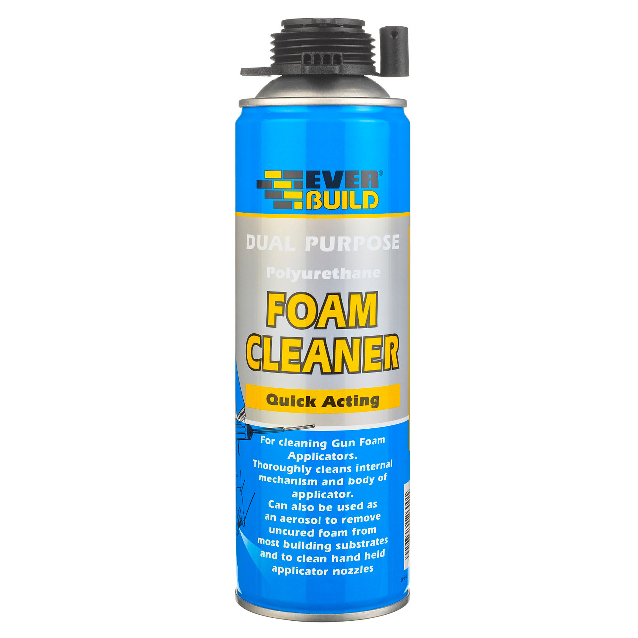 Photograph of Everbuild Dual Purpose Gun Foam Cleaner 500ml