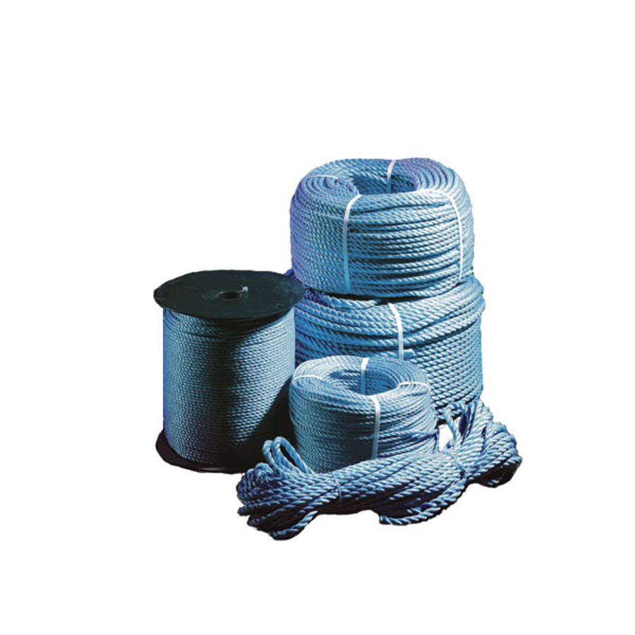 Photograph of Blue Polypropylene Rope 10mm 27m Coil