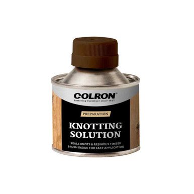 Colron Knotting Solution, Clear Liquid, Brush Application, 125ml, 1hr Dry Time product image