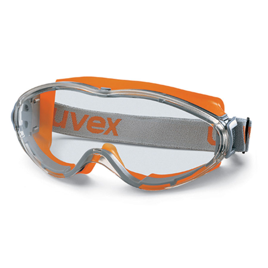 Photograph of Uvex Ultrasonic Goggle Supravision Lens Orange Frame