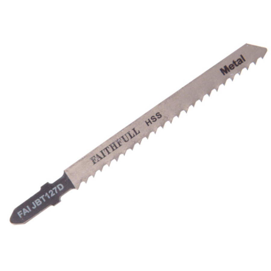 Photograph of Faithfull Jigsaw Blades Metal T127D (Pack of 5)