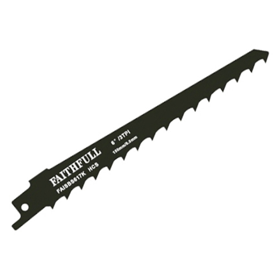 Photograph of Faithfull Sabre Saw Blades Wood S617K (Pack of 5)