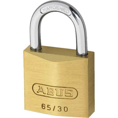 Further photograph of Abus 65/30 30mm Brass Padlock Carded