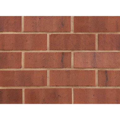 Carlton Weathered Red Multi Facing Brick, Red multi, 215 x 102.5 x 73mm product image