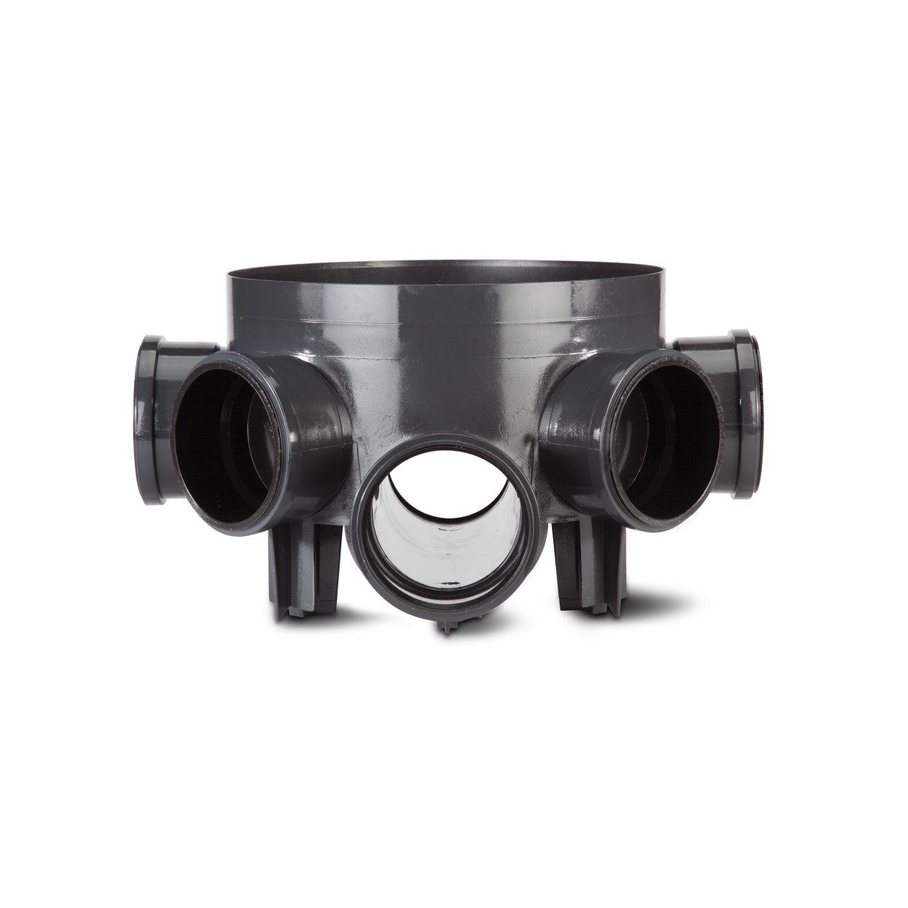 Photograph of Polypipe U/G Drain 320mm Chamber Base 4Side Inlets