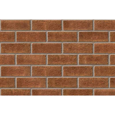 Ibstock Staffordshire Multi Rustic Facing Brick, Red, 215 x 102 x 73mm product image