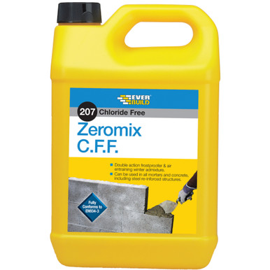 Further photograph of Everbuild 207 Zeromix CFF 5Ltr