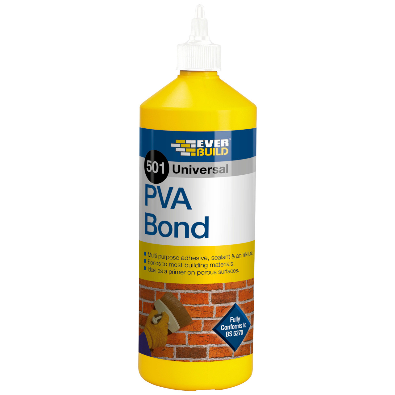 Photograph of Everbuild 501 PVA Bond 1Ltr