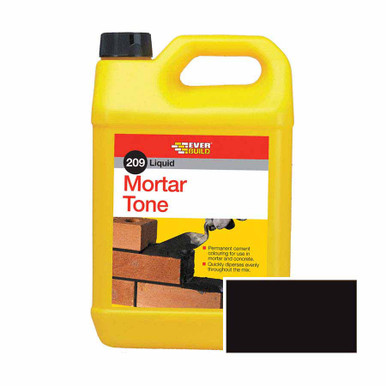 Everbuild 209 Liquid Cement Mortar, Black, 1 L product image