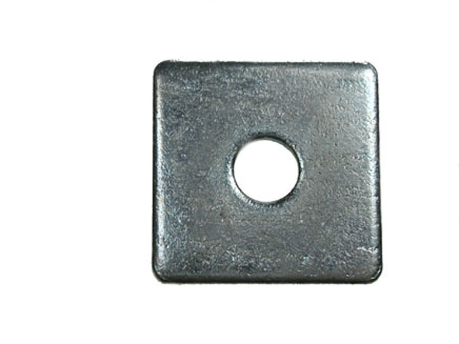 Photograph of M10 50mm x 50mm x 3mm Square Plate Washer BZP