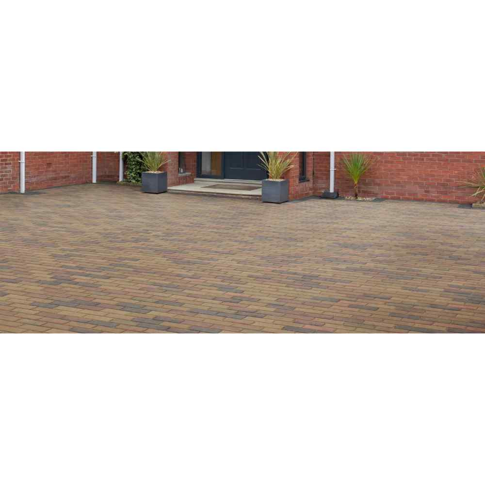 Photograph of Pavedrive Block Paving 200mm x 100mm x 50mm Red