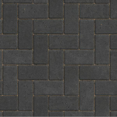 Stonemarket Pavedrive Block Paving, Charcoal, Pavedrive Paviors, 200mm x 100mm x 50mm product image