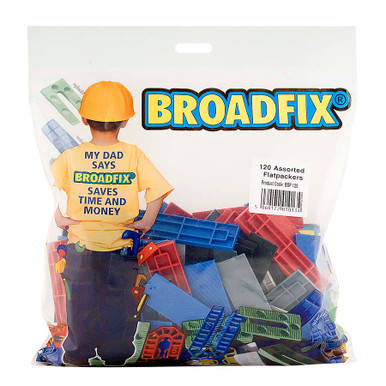 Broadfix Standard Flat Packer 1-6mm 28mm x 100mm (Pack of 120)