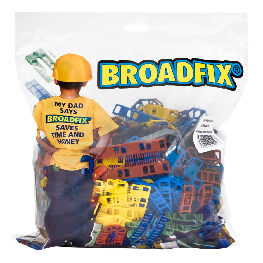 Photograph of Broadfix U Packer Mixed Pack (Pack of 200)