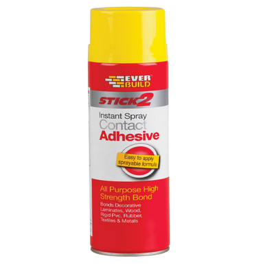 Everbuild Stick 2 Spray Contact Adhesive 500ml