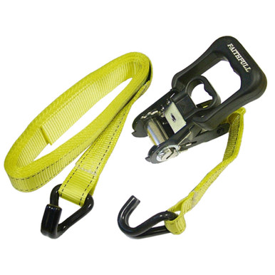 Faithfull Ratchet Tie Downs 5m x 32mm Breaking Strain 2000kg (Pack of 2)