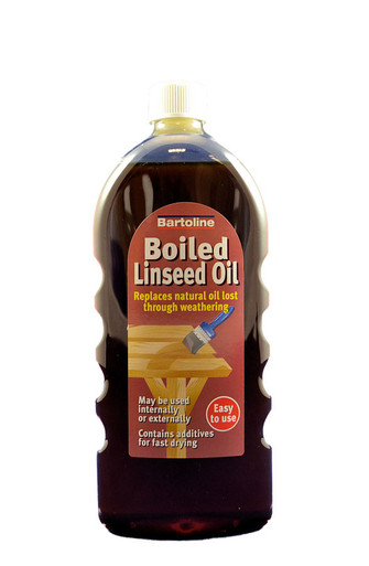 Further photograph of Boiled Linseed Oil 1 Litre