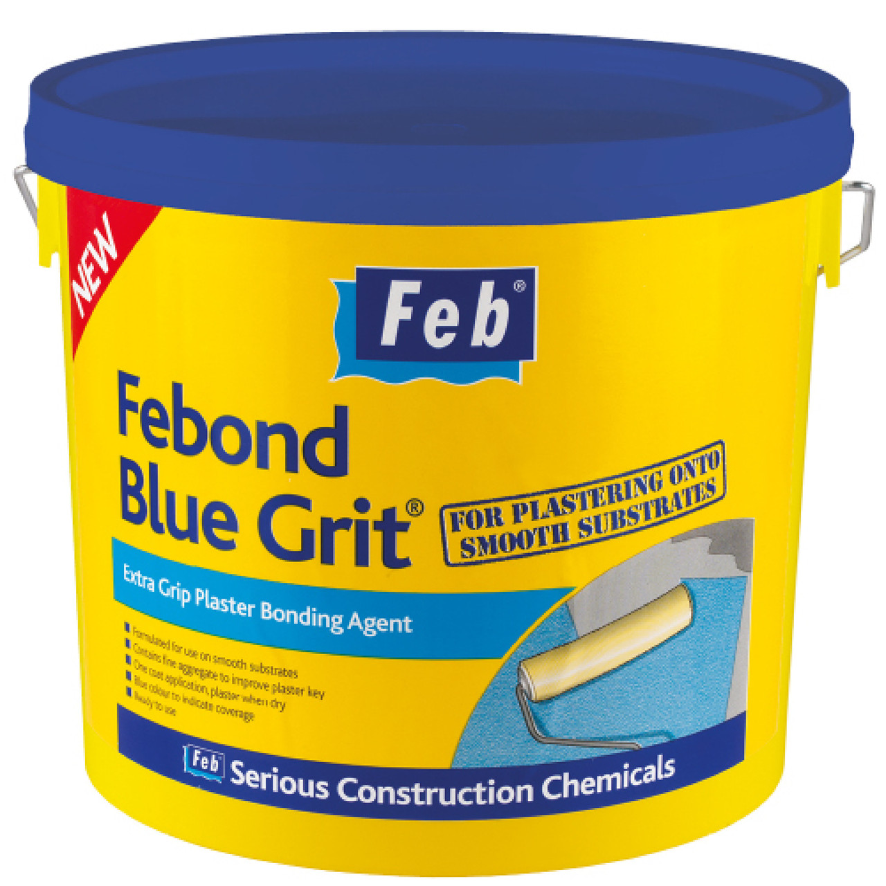 Photograph of Everbuild Blue Grit 5Ltr