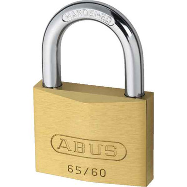 Further photograph of Abus 65/60 60mm Brass Padlock Carded