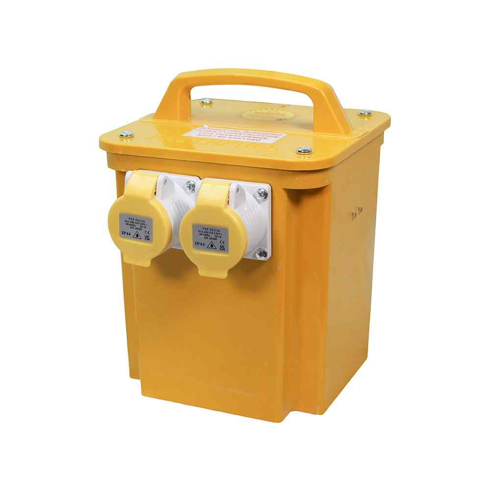 Photograph of Faithfull Site Transformer, 110V Output, Thermal Protection, 240V Input, 3.3kVA