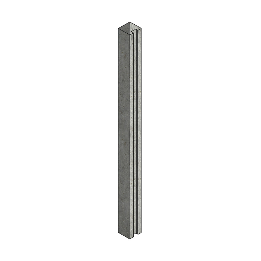 Photograph of Concrete Post Slotted Intermediate 100mm x 125mm x 3.0m