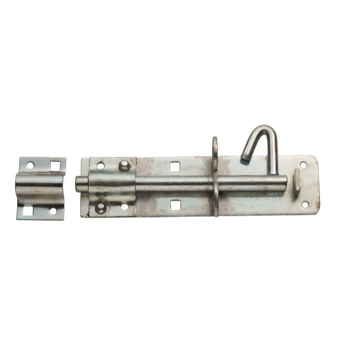 Photograph of Sterling Gate Latches Padbolt, Bright Zinc Plated, 10 Year Warranty, 150mm x 45mm