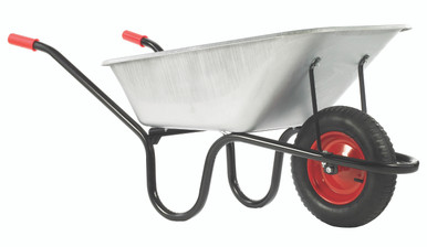 Chillington County Wheelbarrow Galvanised Pneumatic Tyre 120L