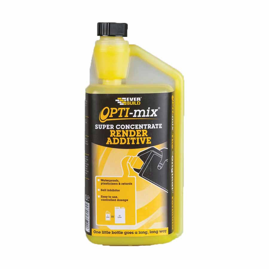 Photograph of Everbuild Opti-Rend Render Additive 1Ltr