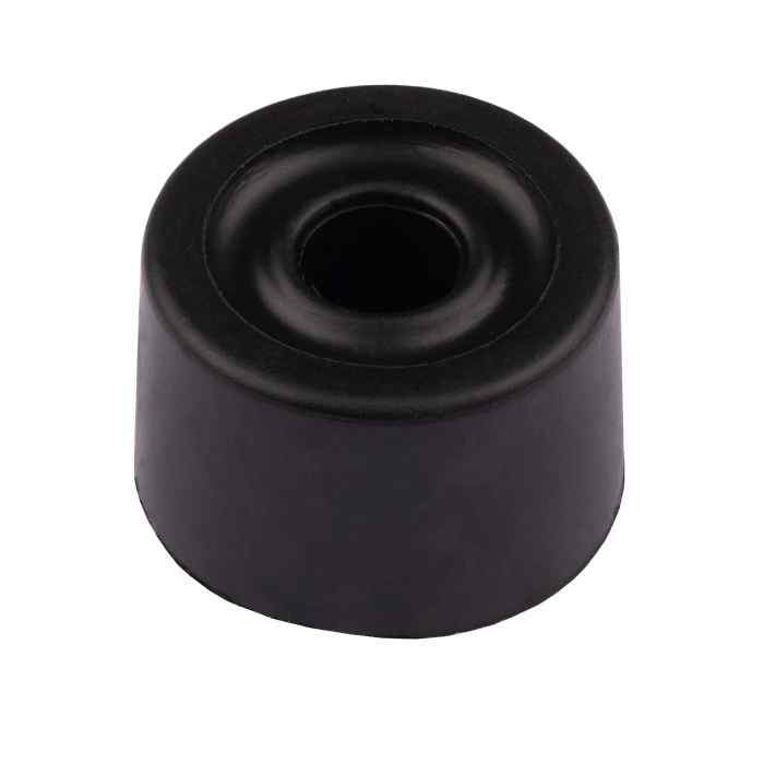 Photograph of Round Door Stop Black