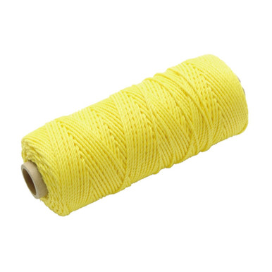 Faithfull Hi-Vis Nylon Brick Line 105m Yellow