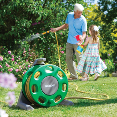 Hozelock Compact 30 m Hose Reel without Hose : : Garden