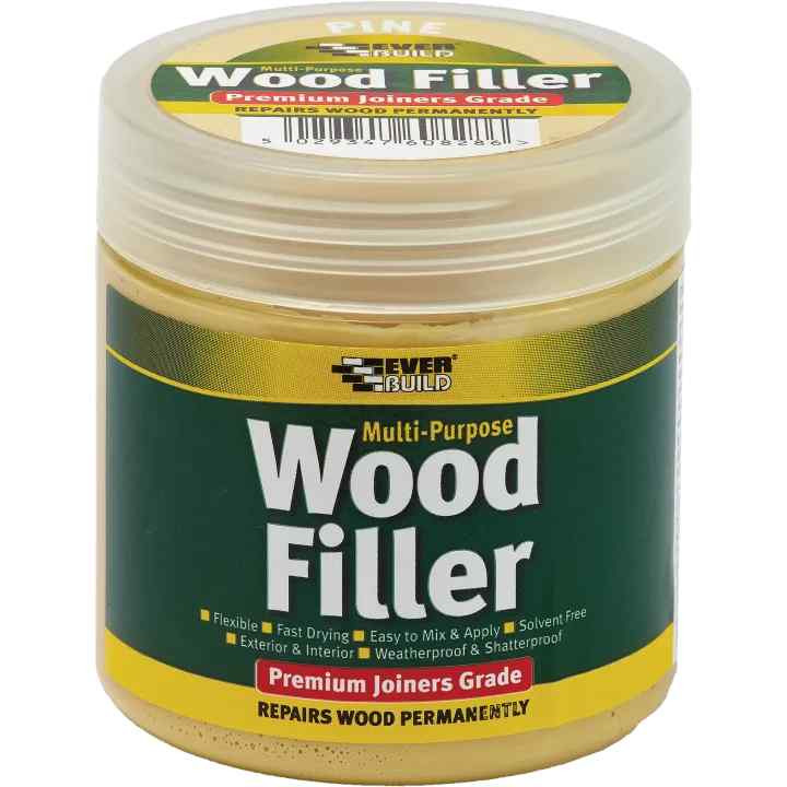 Photograph of Everbuild Multipurpose Wood Filler Light Stainable 250ml